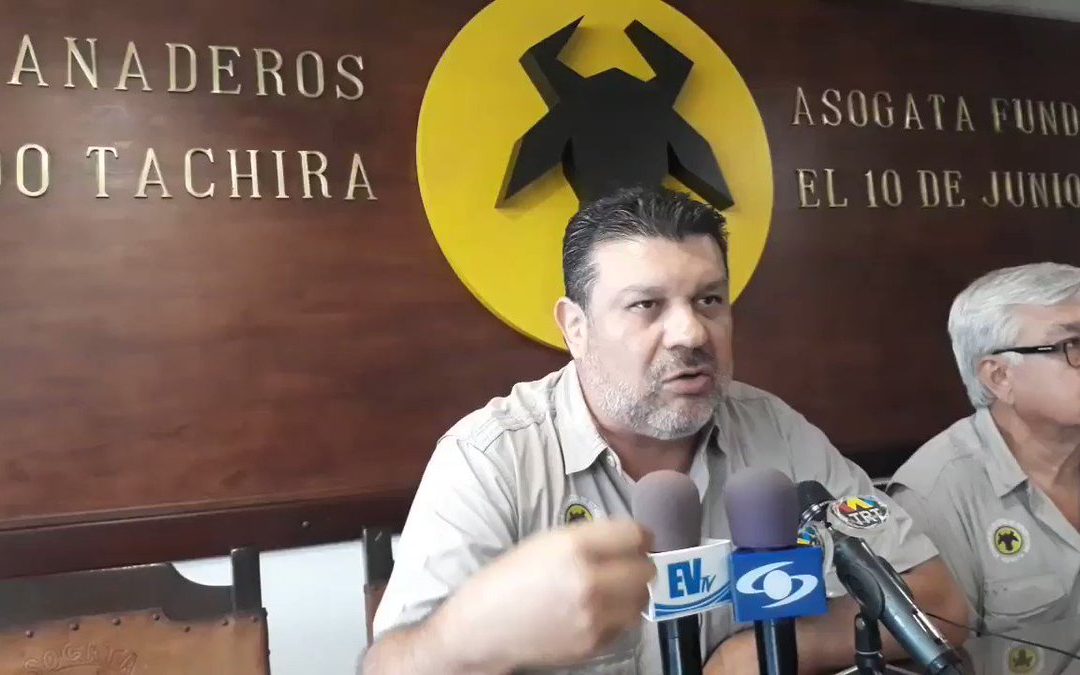 Asogata advierte que producción de carne y leche en Táchira cayó 70%
